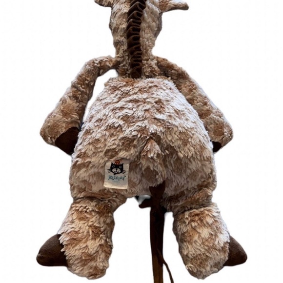 Jellycat Brown and Tan Giraffe Stuffed Animal - Picture 4 of 8